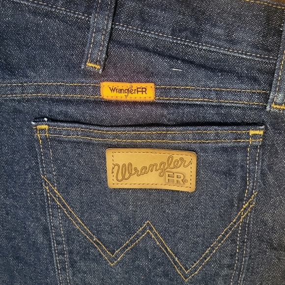 Vintage Wrangler FR Flame Resistant Work Pants Men’s 38x30 Orange Tab A82 - Picture 14 of 14